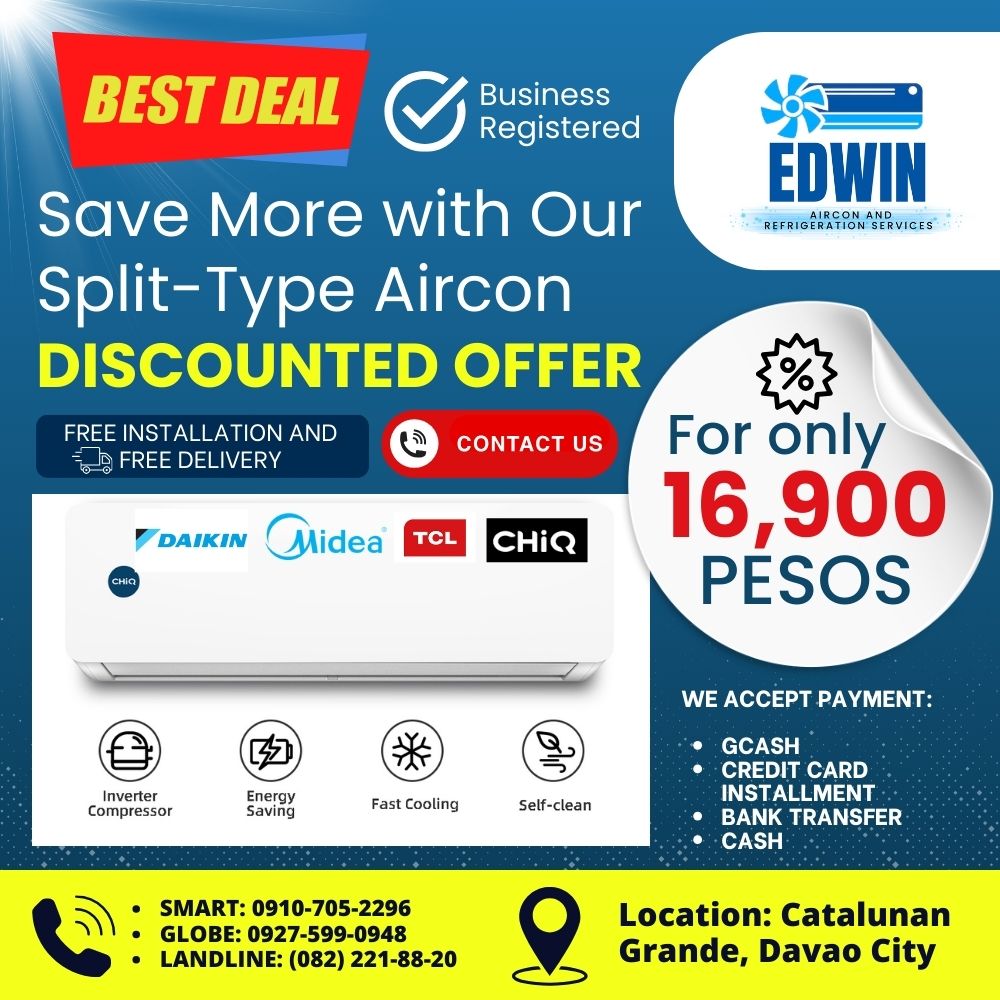 Edwin Aircon Aircon pricing